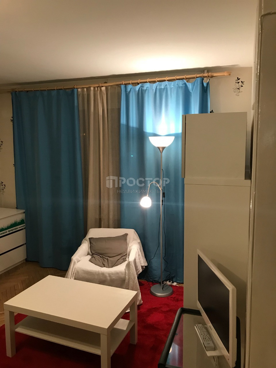 1-комнатная квартира, 31.8 м² - фото 2