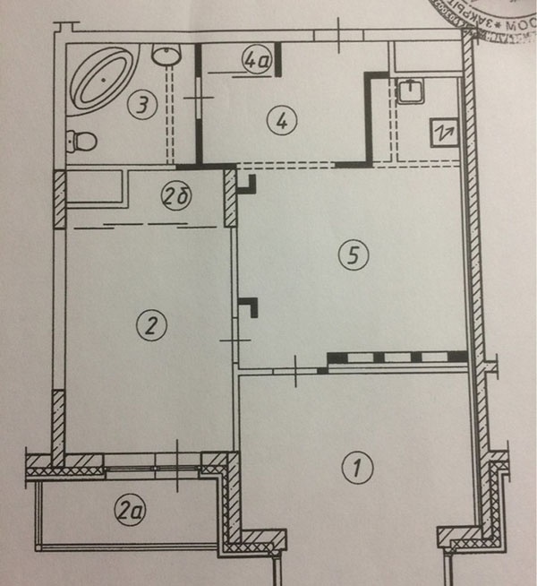 3-комнатная квартира, 76 м² - фото 14