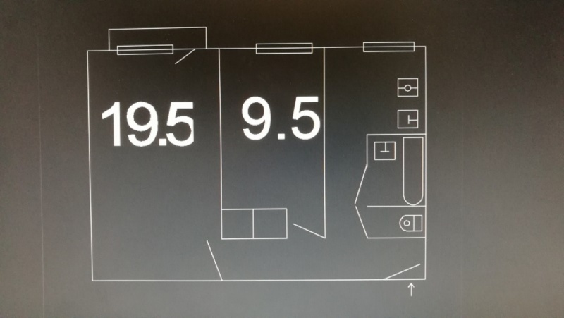 2-комнатная квартира, 44 м² - фото 21