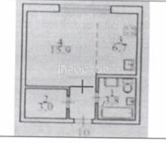 Студия, 29.4 м² - фото 12
