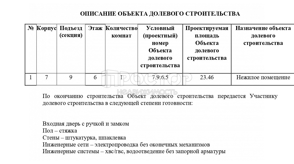 Студия, 23.46 м² - фото 5