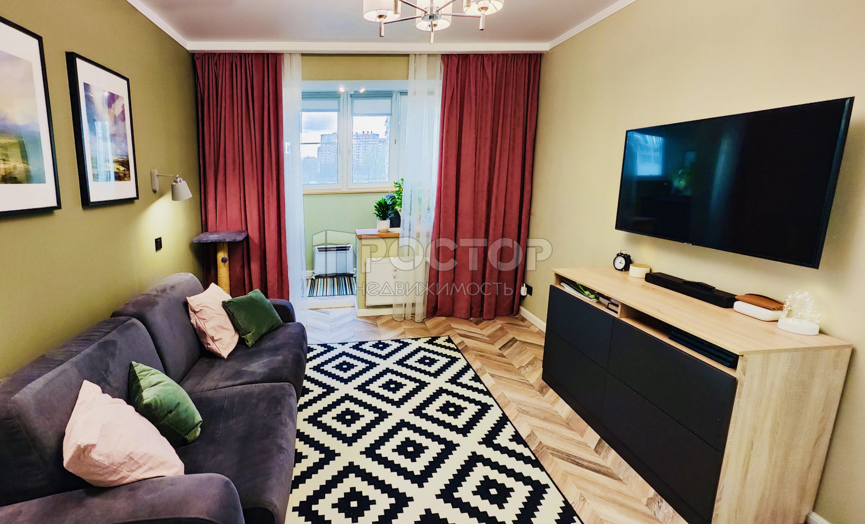 1-комнатная квартира, 37.5 м² - фото 4