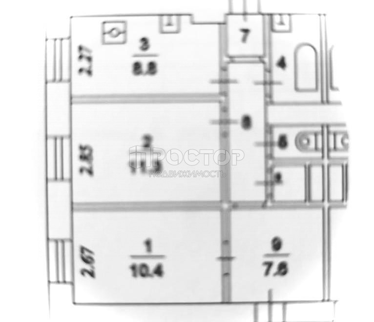 2-комнатная квартира, 51 м² - фото 40