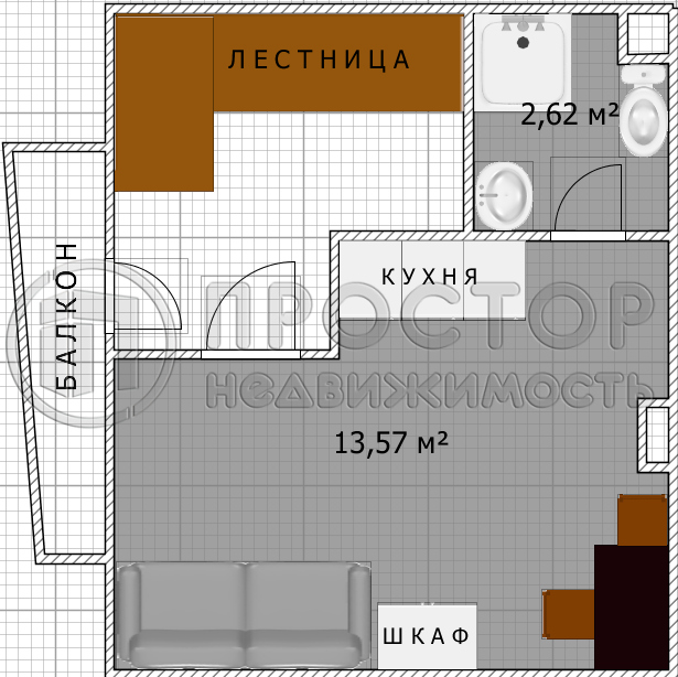 4-комнатная квартира, 79.1 м² - фото 7