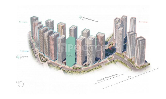 1-комнатная квартира, 37 м² - фото 3