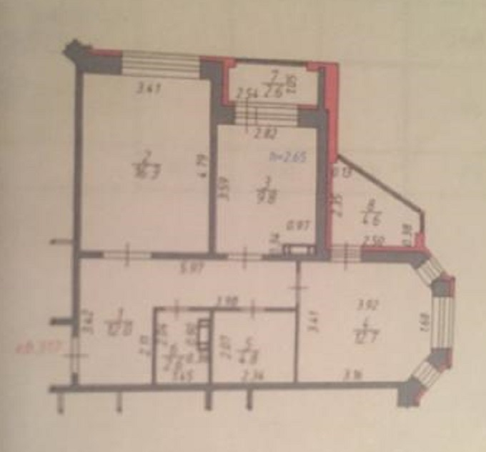 2-комнатная квартира, 58.2 м² - фото 20