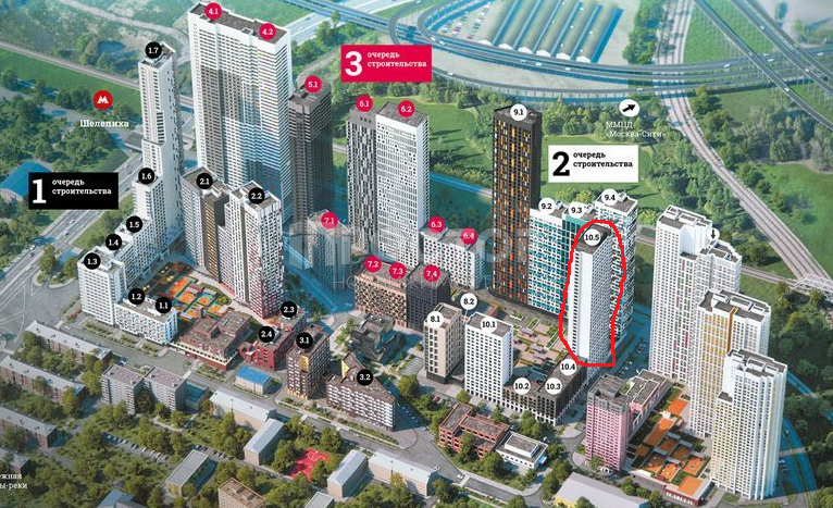 1-комнатная квартира, 40.5 м² - фото 5