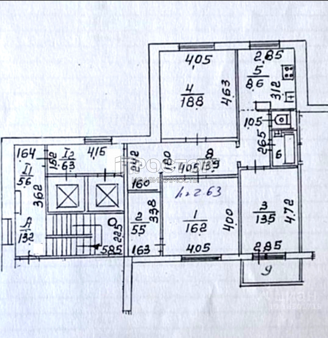 3-комнатная квартира, 82.2 м² - фото 28
