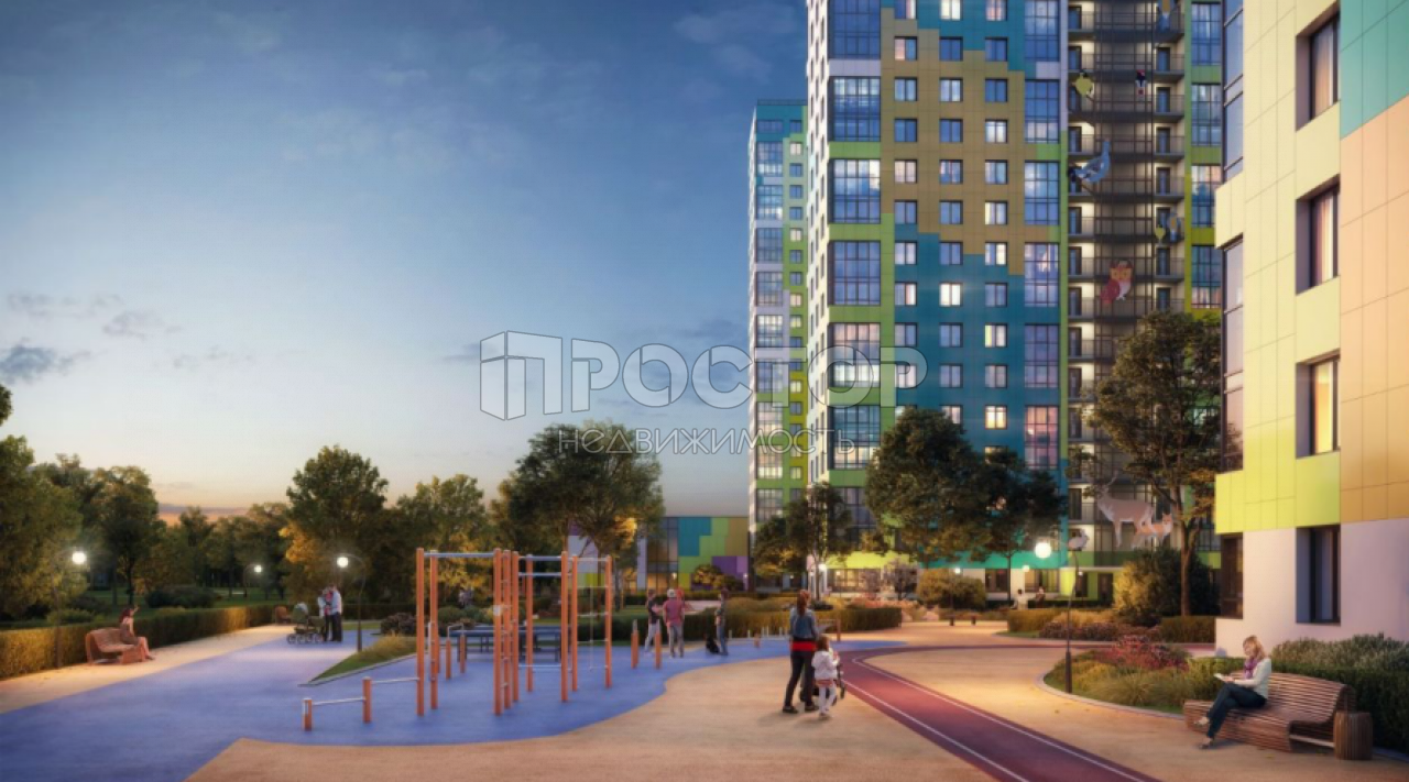 1-комнатная квартира, 34 м² - фото 4
