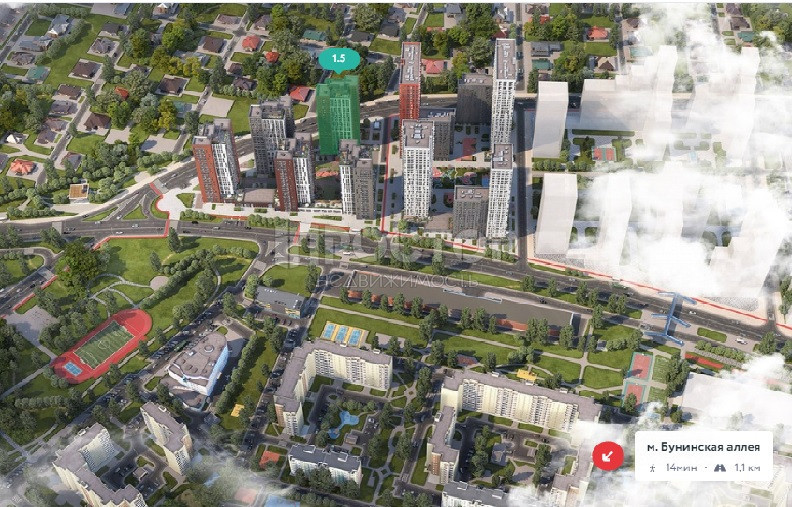 Студия, 22 м² - фото 5