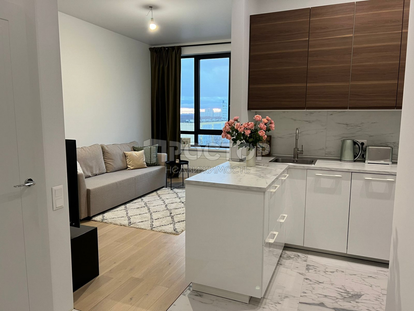 1-комнатная квартира, 38 м² - фото 19
