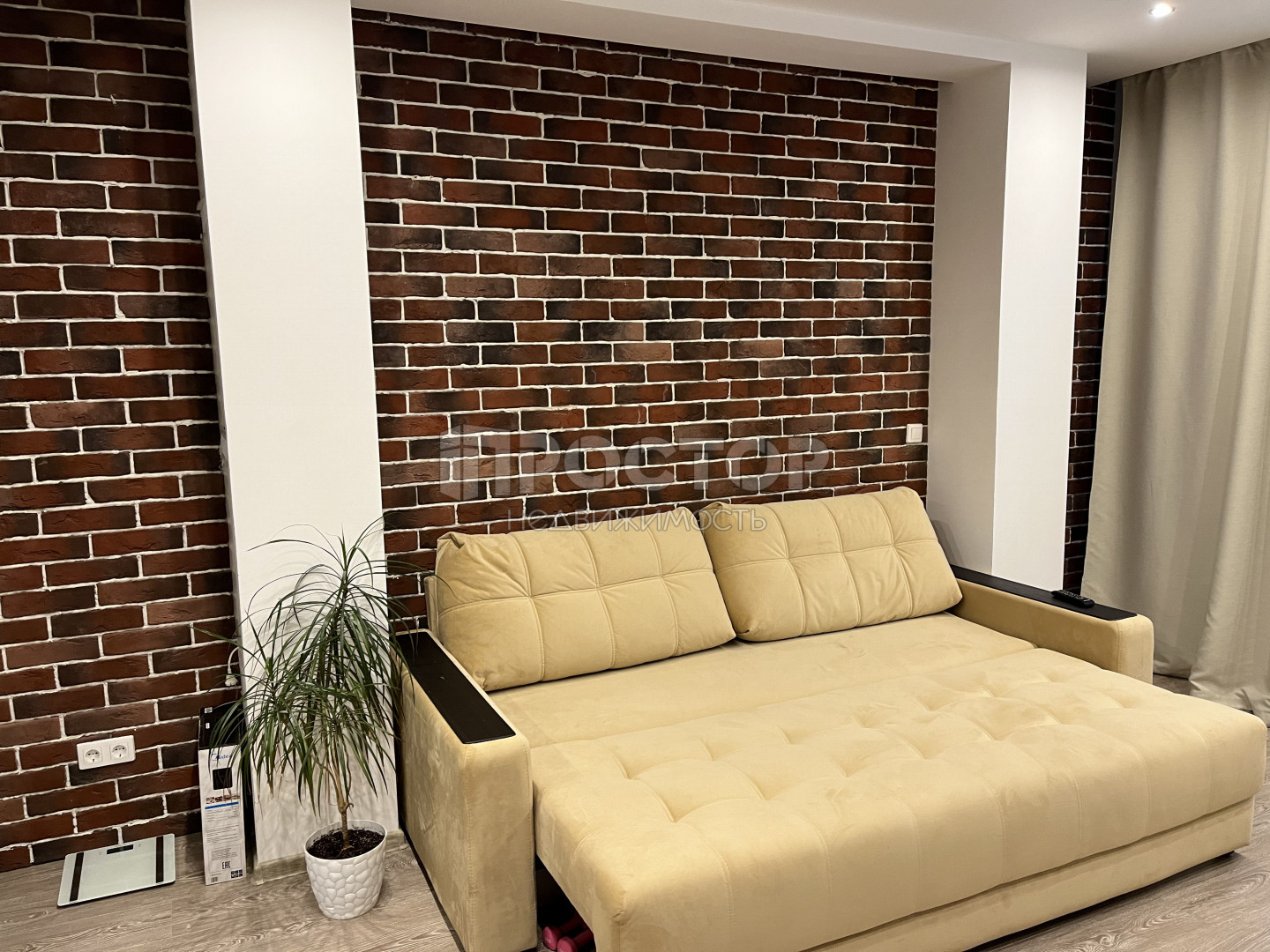 1-комнатная квартира, 45 м² - фото 9