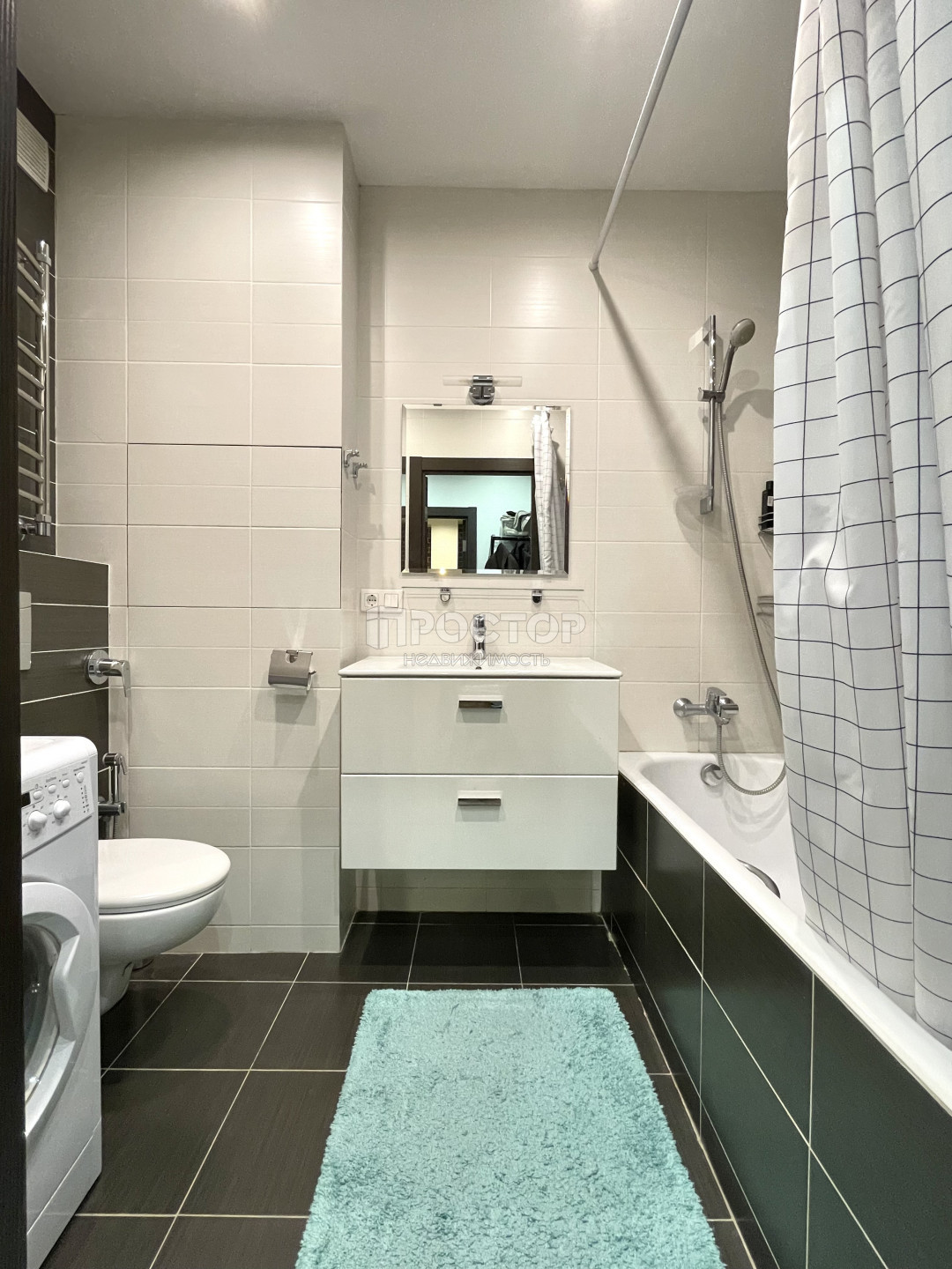1-комнатная квартира, 45 м² - фото 13