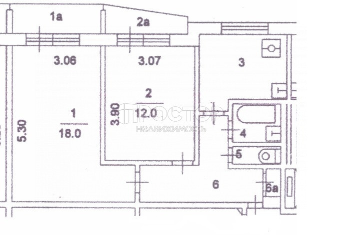 2-комнатная квартира, 48.1 м² - фото 10