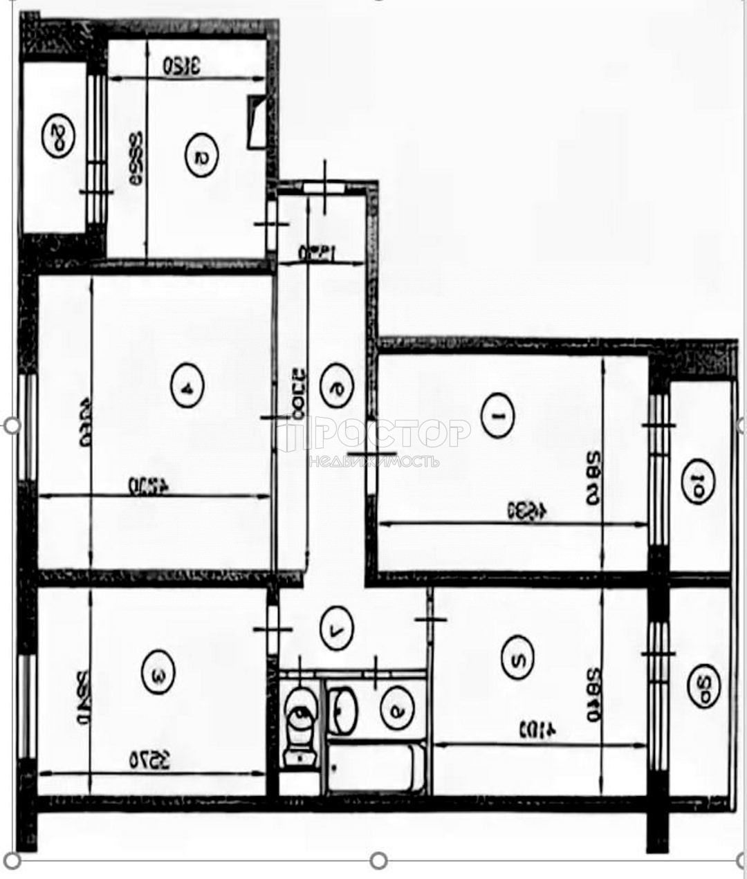 4-комнатная квартира, 80.2 м² - фото 28