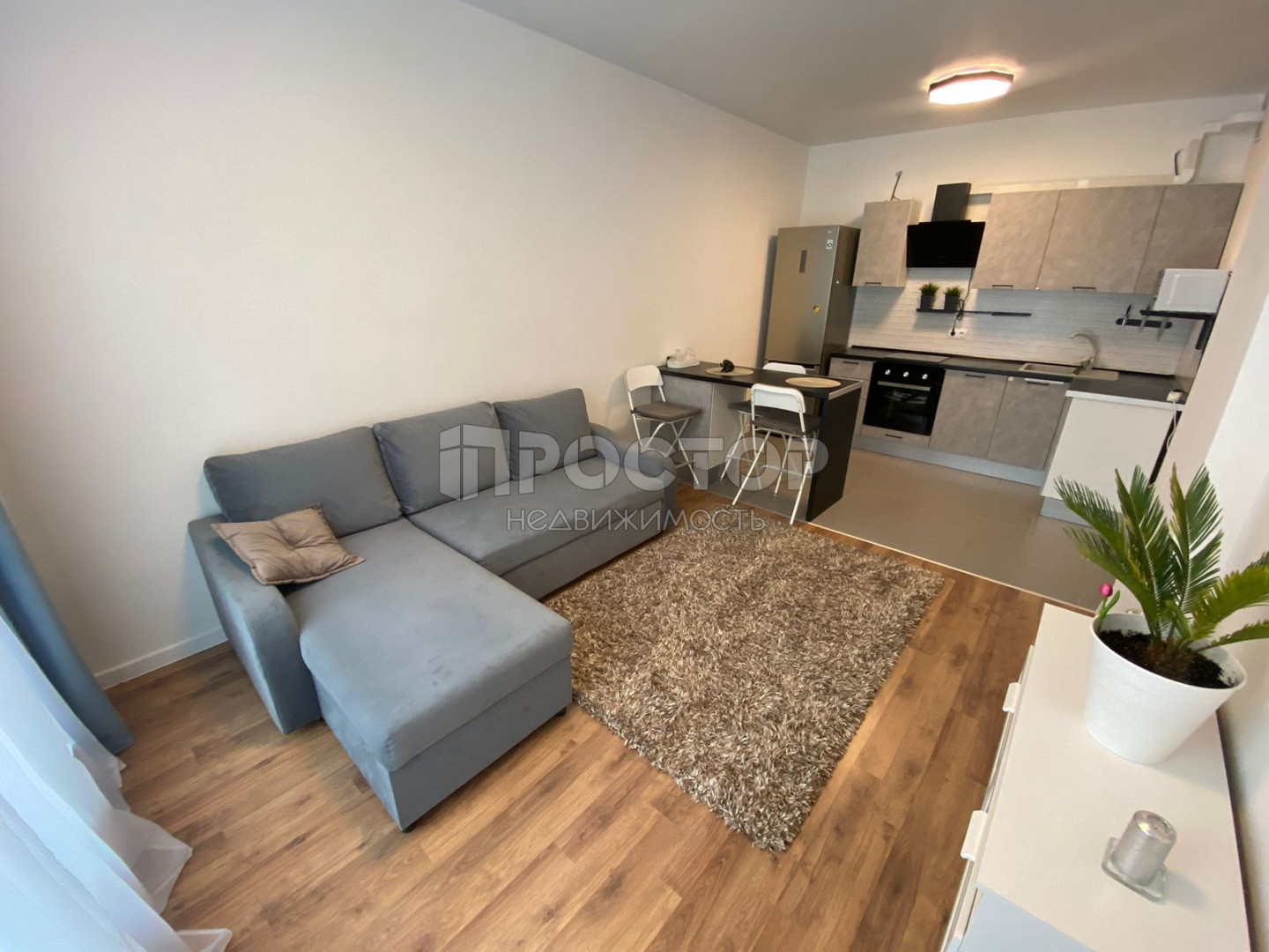 2-комнатная квартира, 56.6 м² - фото 2
