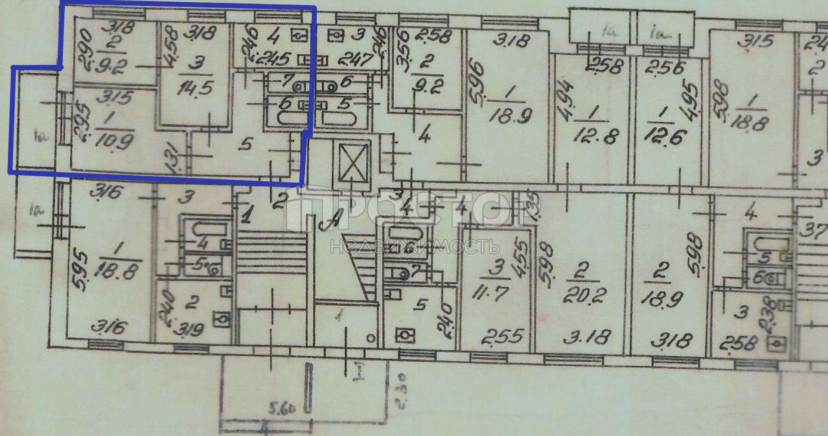 3-комнатная квартира, 51.2 м² - фото 11