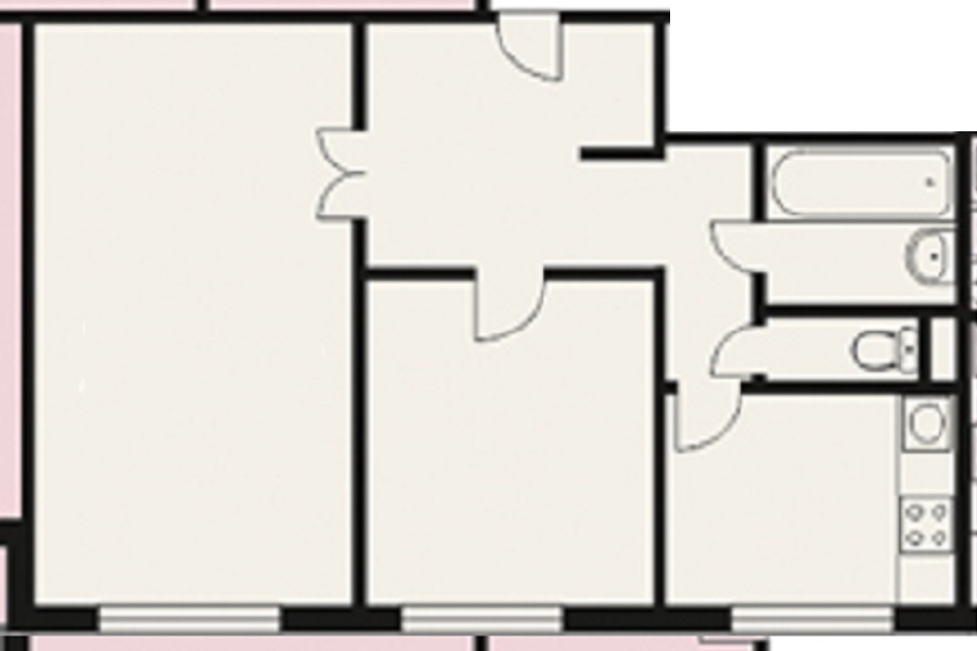 2-комнатная квартира, 44.4 м² - фото 13