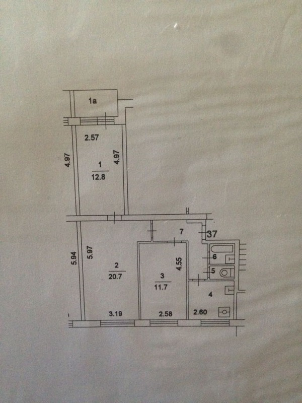 3-комнатная квартира, 59.3 м² - фото 2