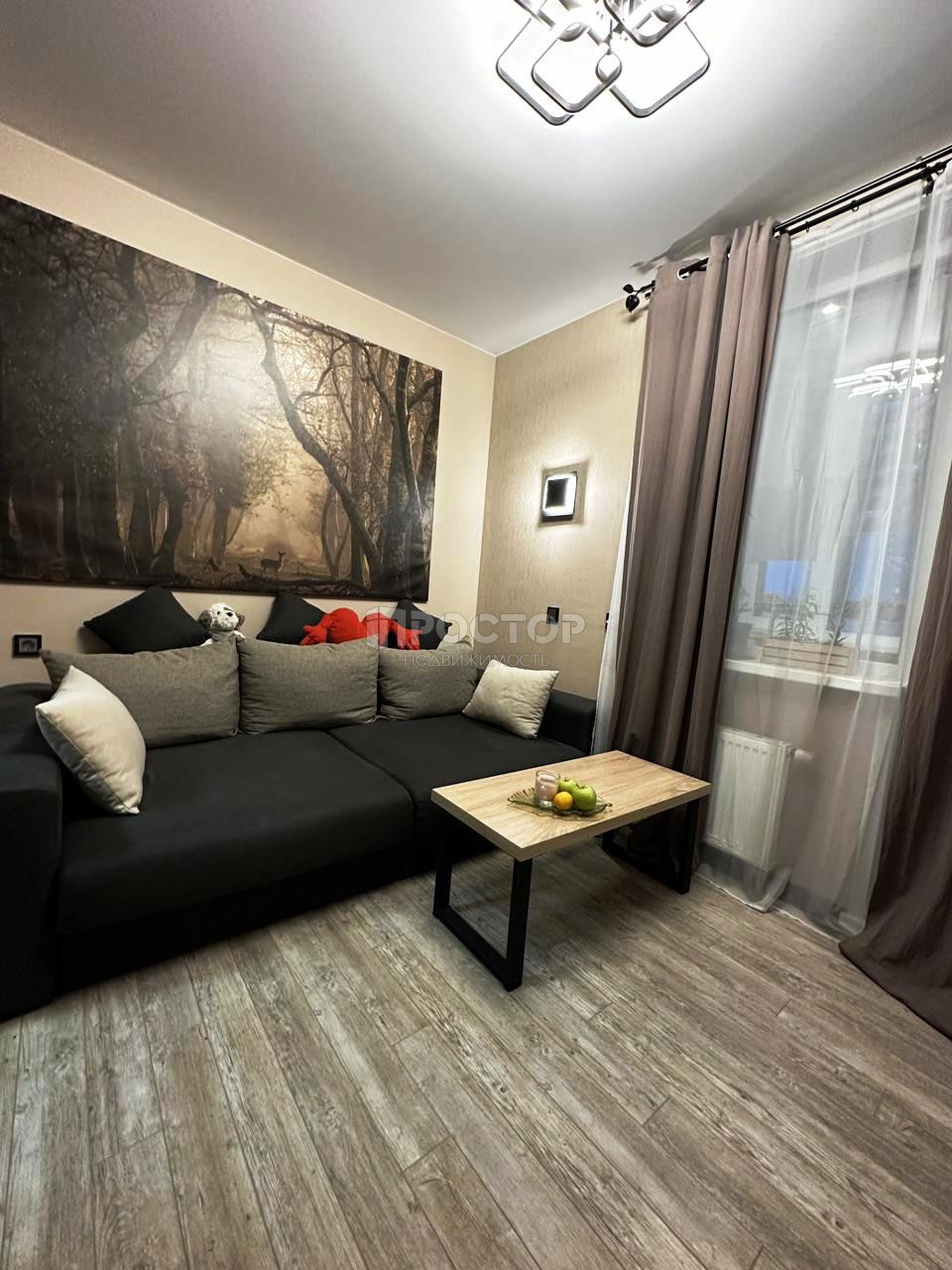 1-комнатная квартира, 33 м² - фото 2