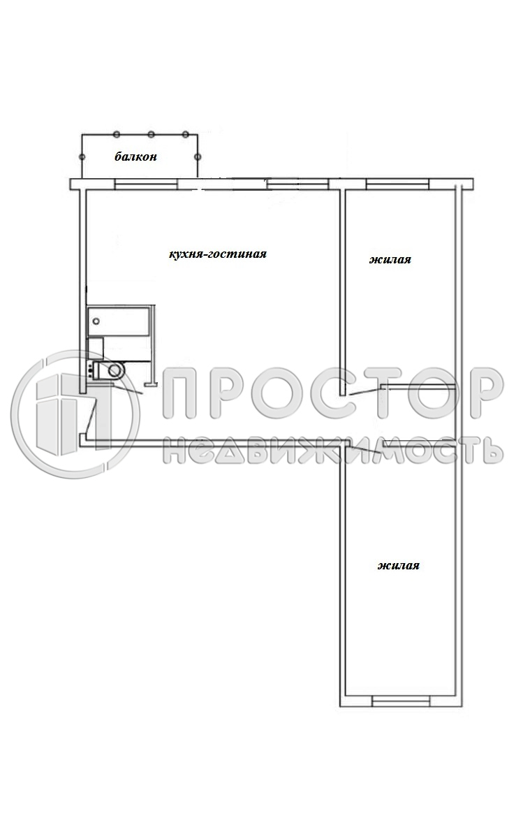 3-комнатная квартира, 73 м² - фото 42