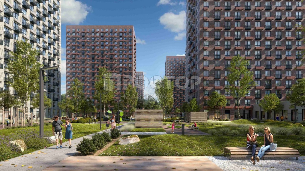 1-комнатная квартира, 39.4 м² - фото 4