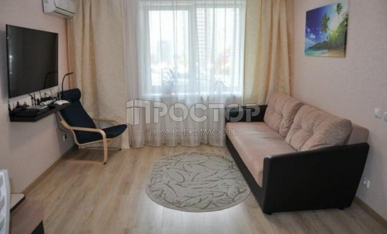1-комнатная квартира, 37 м² - фото 2