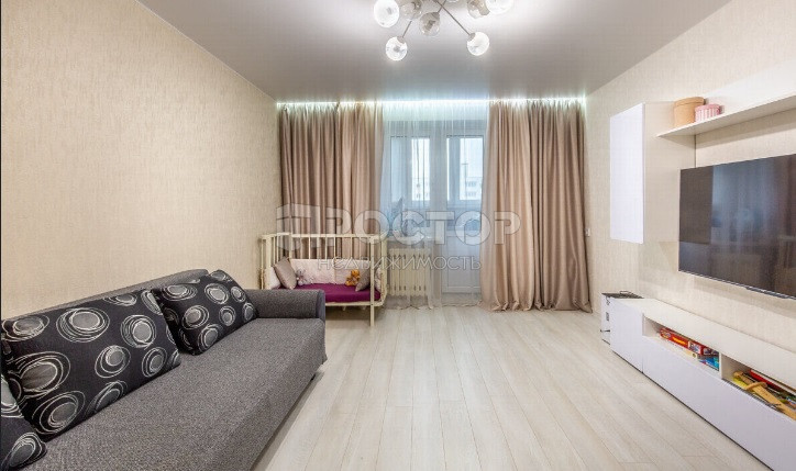 1-комнатная квартира, 38 м² - фото 6