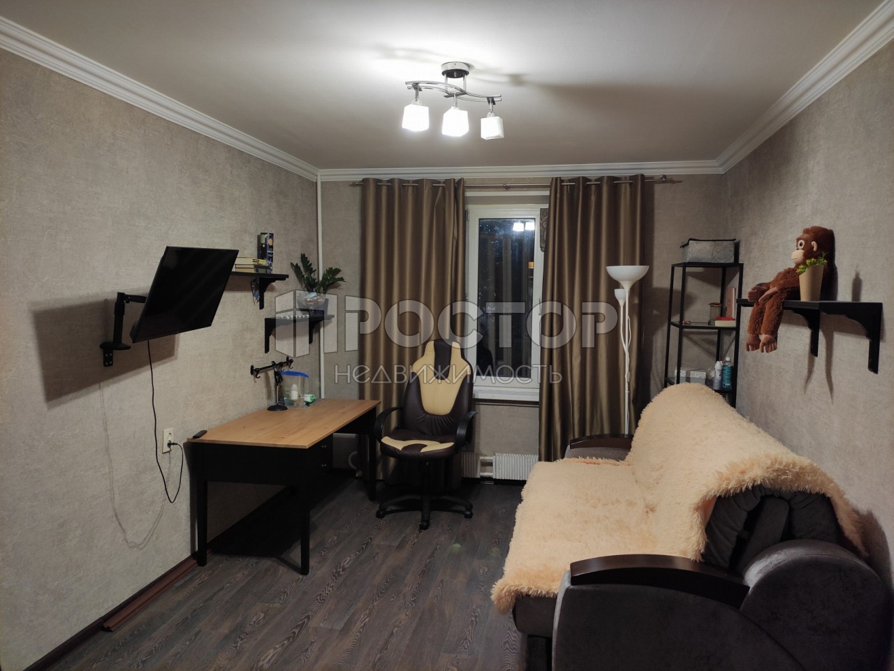 1-комнатная квартира, 32.6 м² - фото 2