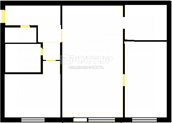 2-комнатная квартира, 44 м² - фото 10
