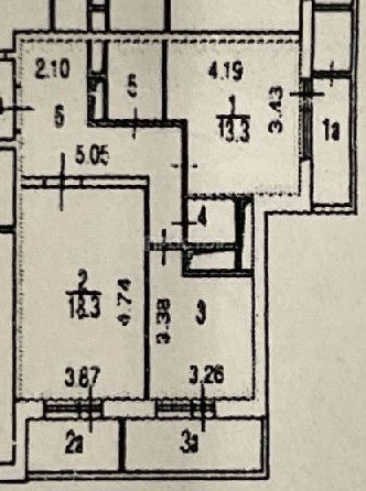 2-комнатная квартира, 70.6 м² - фото 16