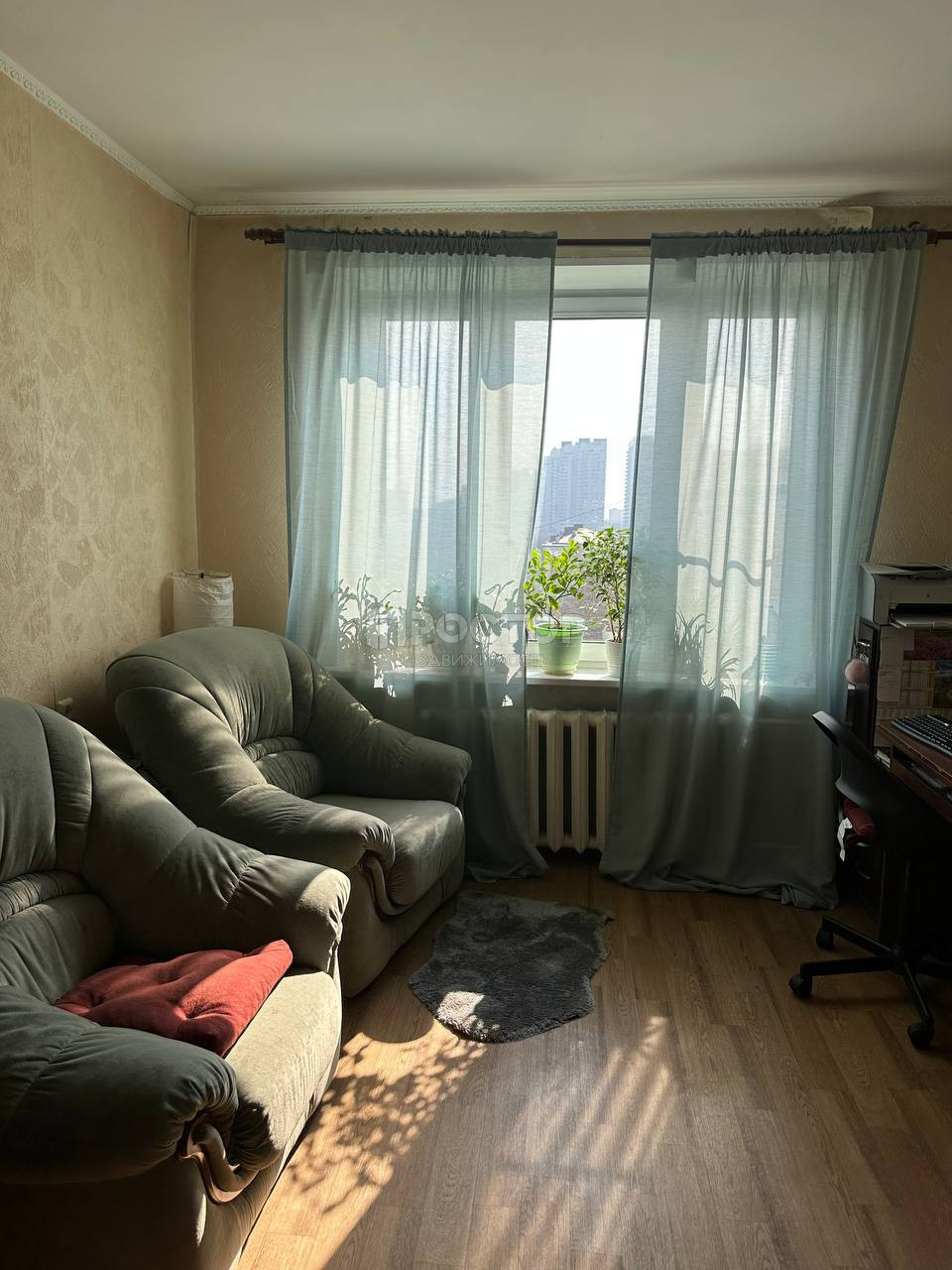 2-комнатная квартира, 37 м² - фото 3