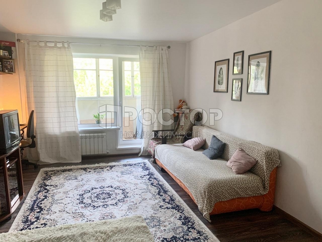 1-комнатная квартира, 35 м² - фото 2