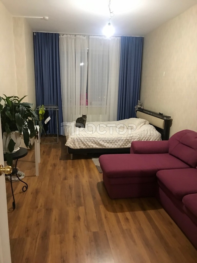 1-комнатная квартира, 46 м² - фото 2