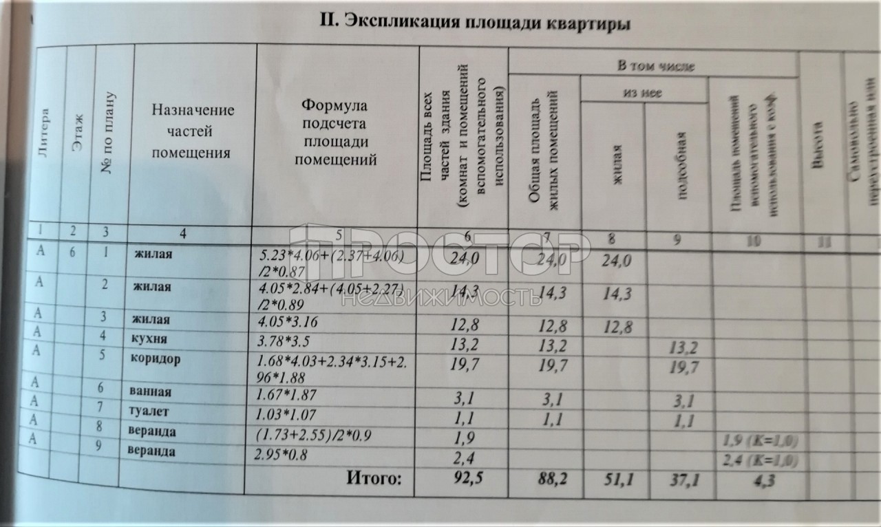 3-комнатная квартира, 92.5 м² - фото 20