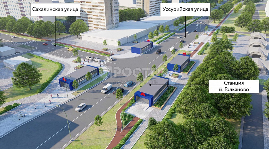 1-комнатная квартира, 35 м² - фото 10