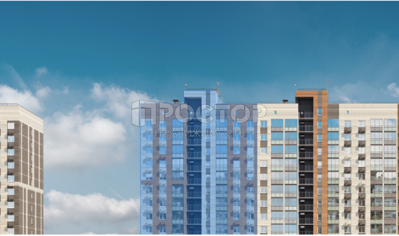 1-комнатная квартира, 36.4 м² - фото 2