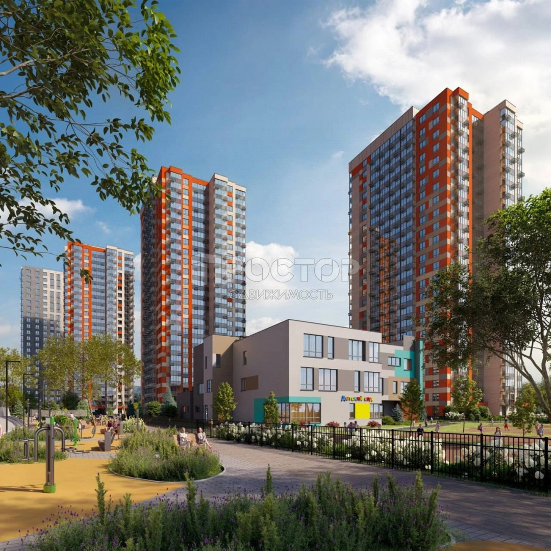 2-комнатная квартира, 57.24 м² - фото 3
