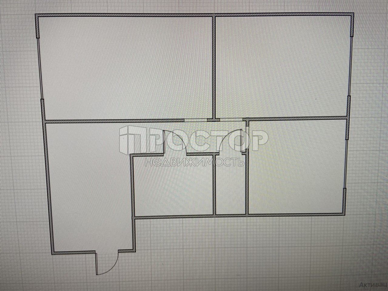 2-комнатная квартира, 56.4 м² - фото 13