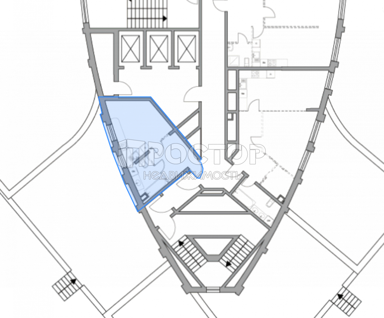 Студия, 29.08 м² - фото 6