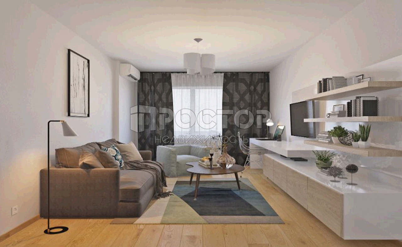 1-комнатная квартира, 41.1 м² - фото 6