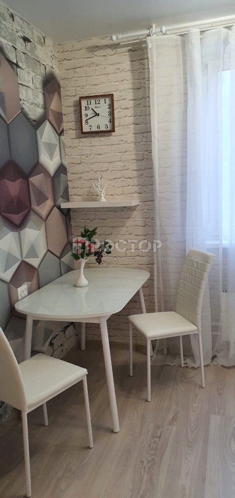 1-комнатная квартира, 39 м² - фото 3