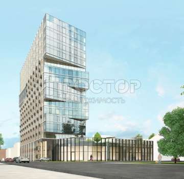 1-к апартаменты, 37,4м, 2/12эт