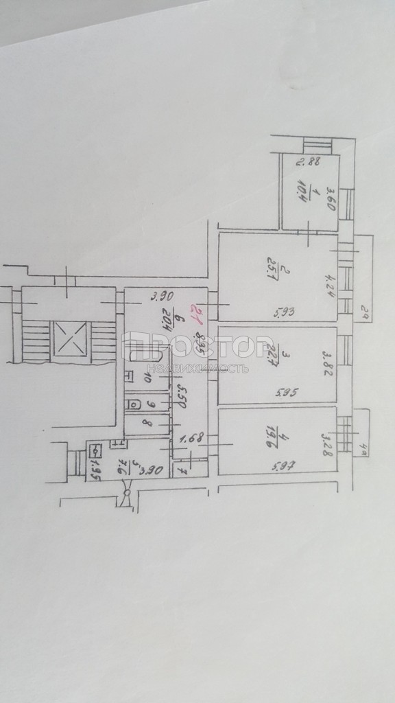 4-комнатная квартира, 114.9 м² - фото 17