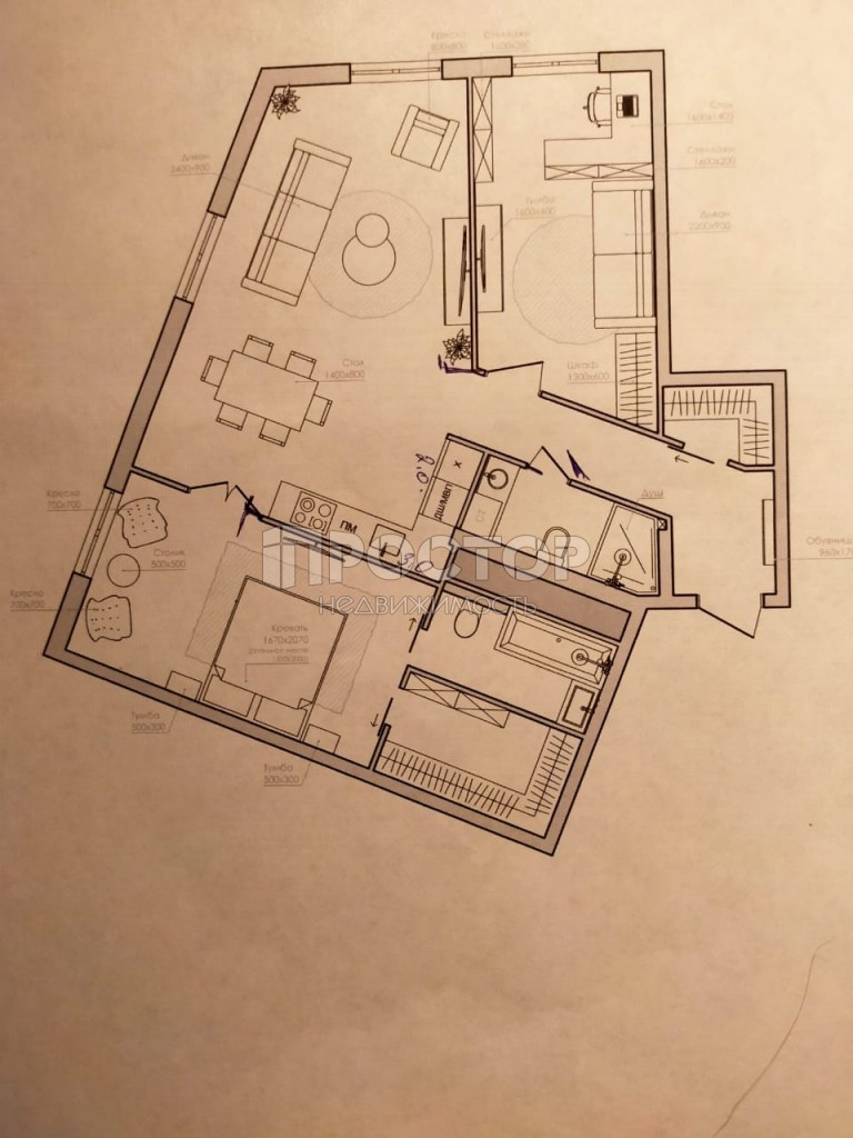 3-комнатная квартира, 77.8 м² - фото 24