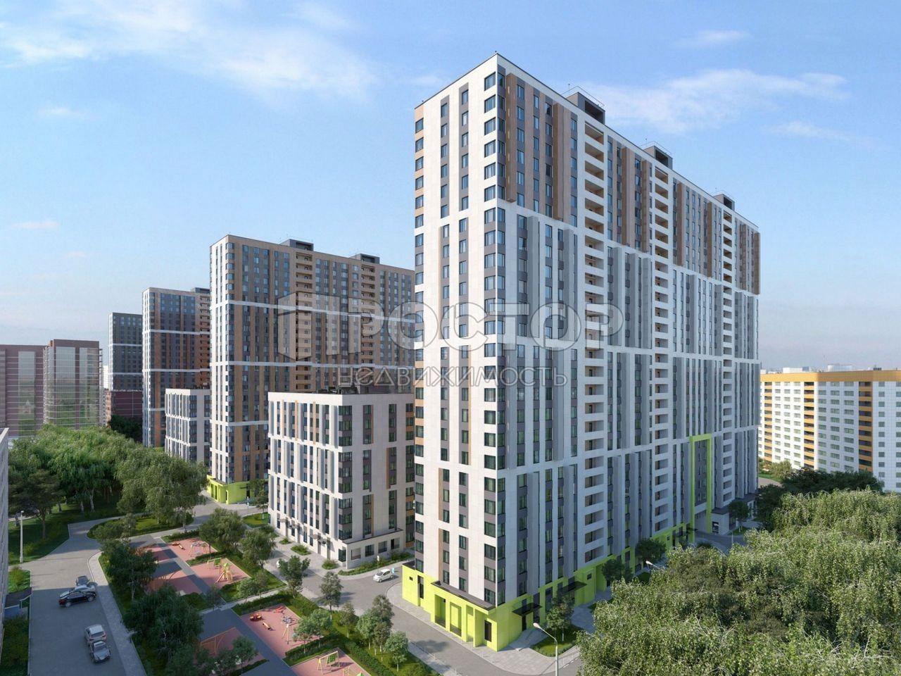 1-комнатная квартира, 35.3 м² - фото 2
