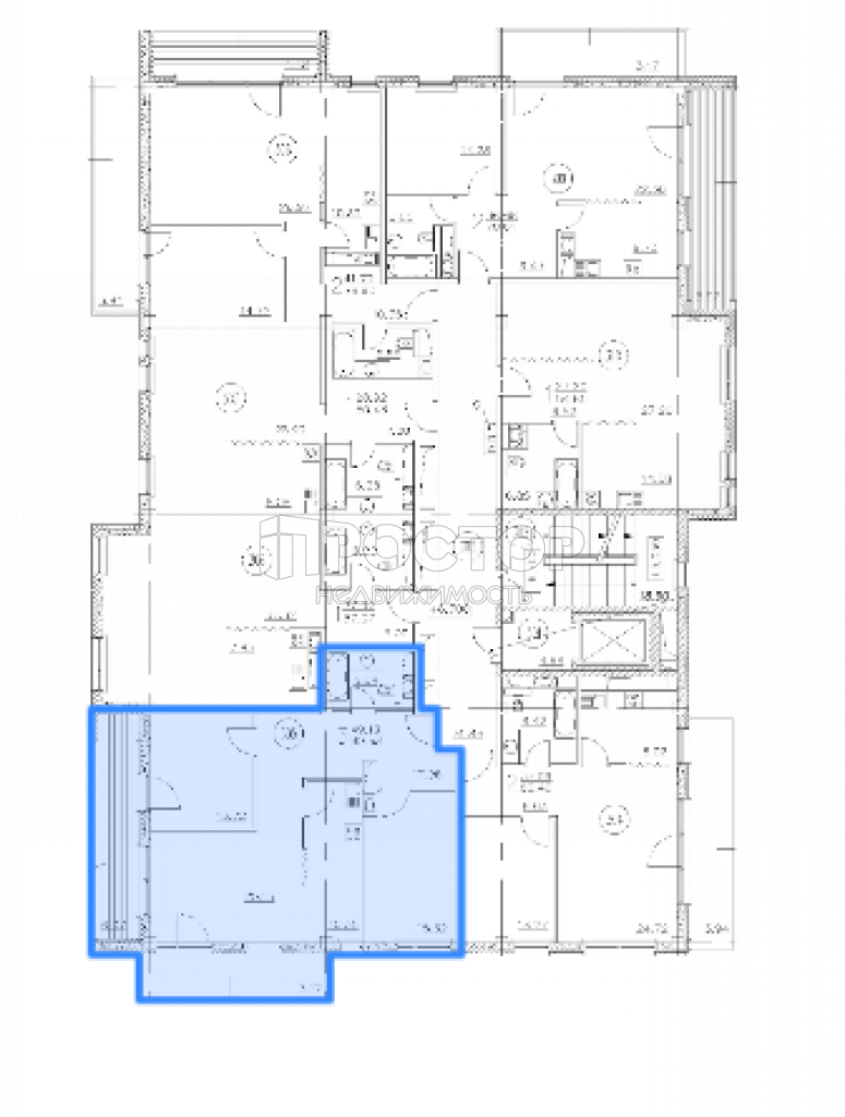3-комнатная квартира, 91.48 м² - фото 12