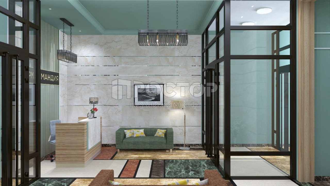1-комнатная квартира, 43.7 м² - фото 3