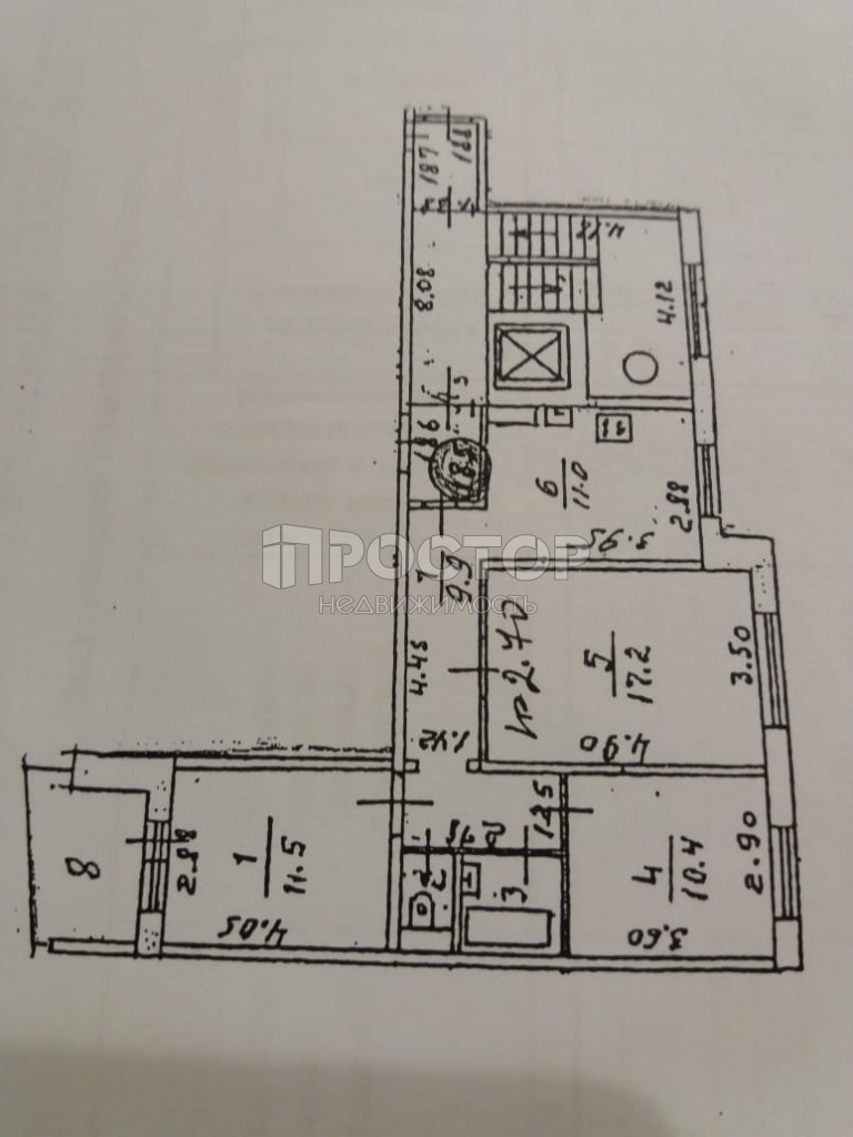 3-комнатная квартира, 63.7 м² - фото 16