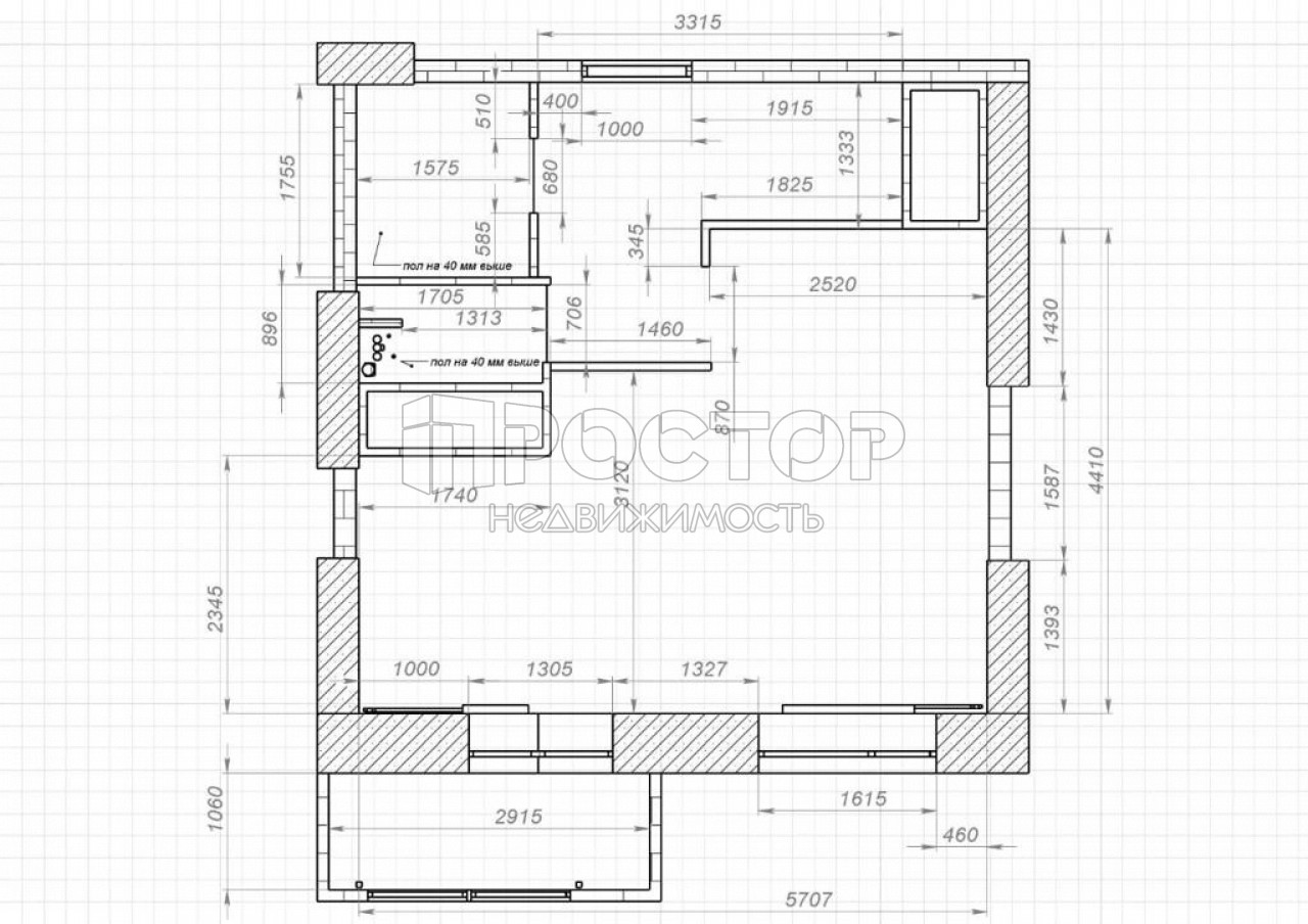 Студия, 29.6 м² - фото 6